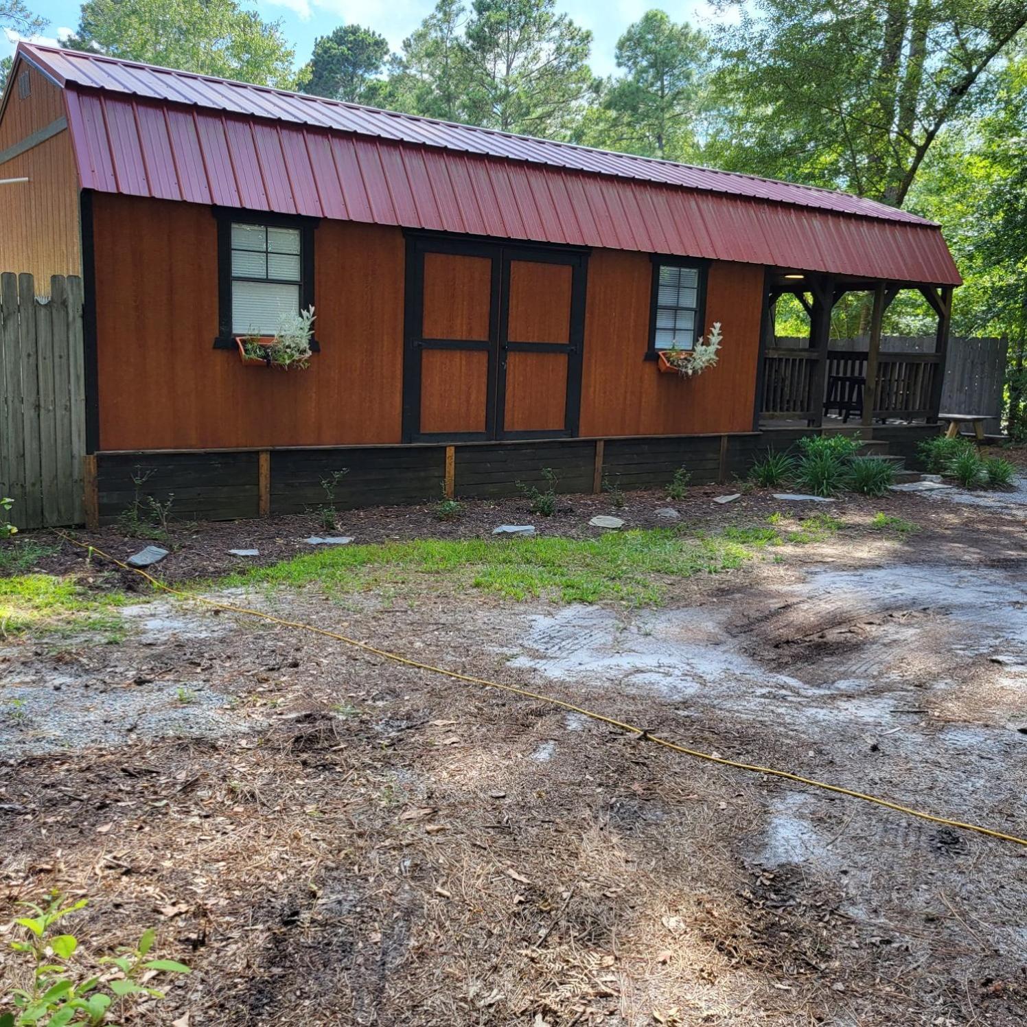 Fern Gully Cabin Conway Exterior photo